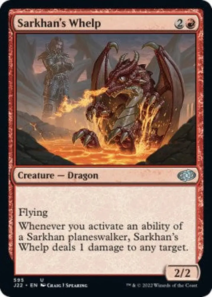 Sarkhan’s Whelp [Jumpstart 2022] - MTG Single