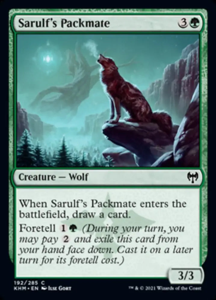 Sarulf’s Packmate [Kaldheim] - MTG Single