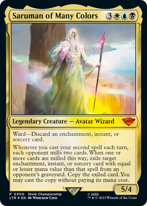 Saruman of Many Colors [Store Championships 2023] - MTG Single
