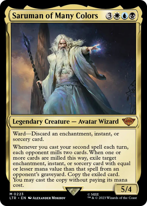 Saruman of Many Colors [The Lord of the Rings: Tales of Middle-Earth] - MTG Single