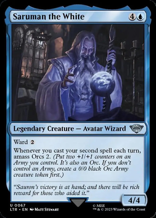 Saruman the White [The Lord of the Rings: Tales of Middle-Earth] - MTG Single
