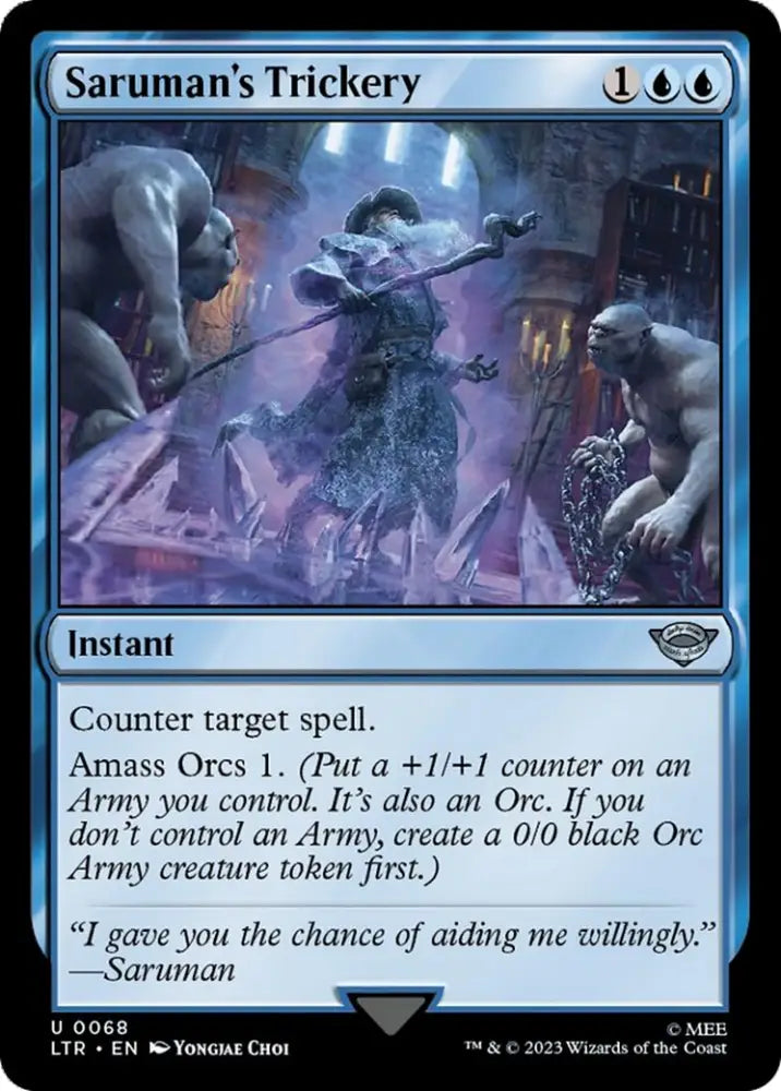 Saruman’s Trickery [The Lord of the Rings: Tales of Middle-Earth] - MTG Single