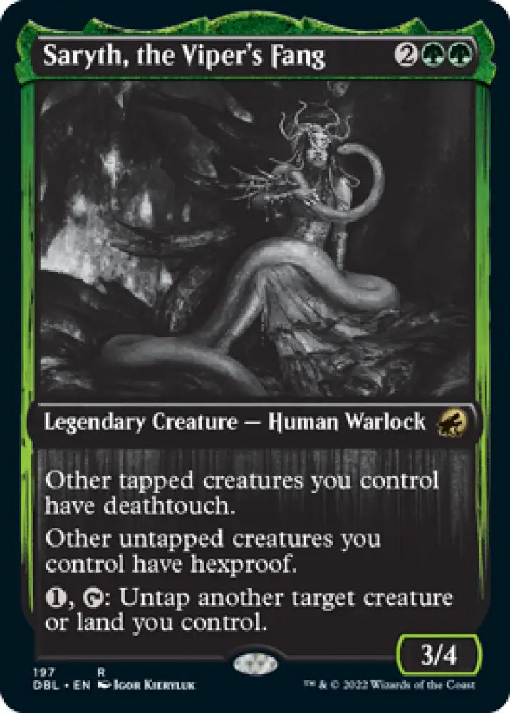 Saryth the Viper’s Fang [Innistrad: Double Feature] - MTG Single