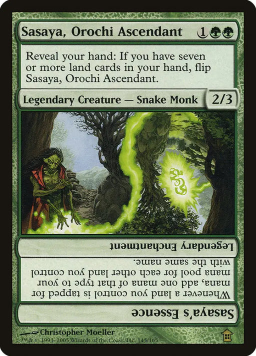Sasaya Orochi Ascendant // Sasaya’s Essence [Saviors of Kamigawa] - MTG Single