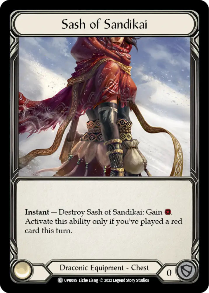 Sash of Sandikai [Uprising] - Flesh And Blood Single