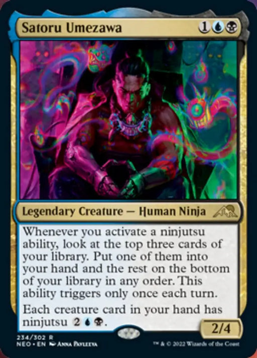 Satoru Umezawa [Kamigawa: Neon Dynasty] - MTG Single