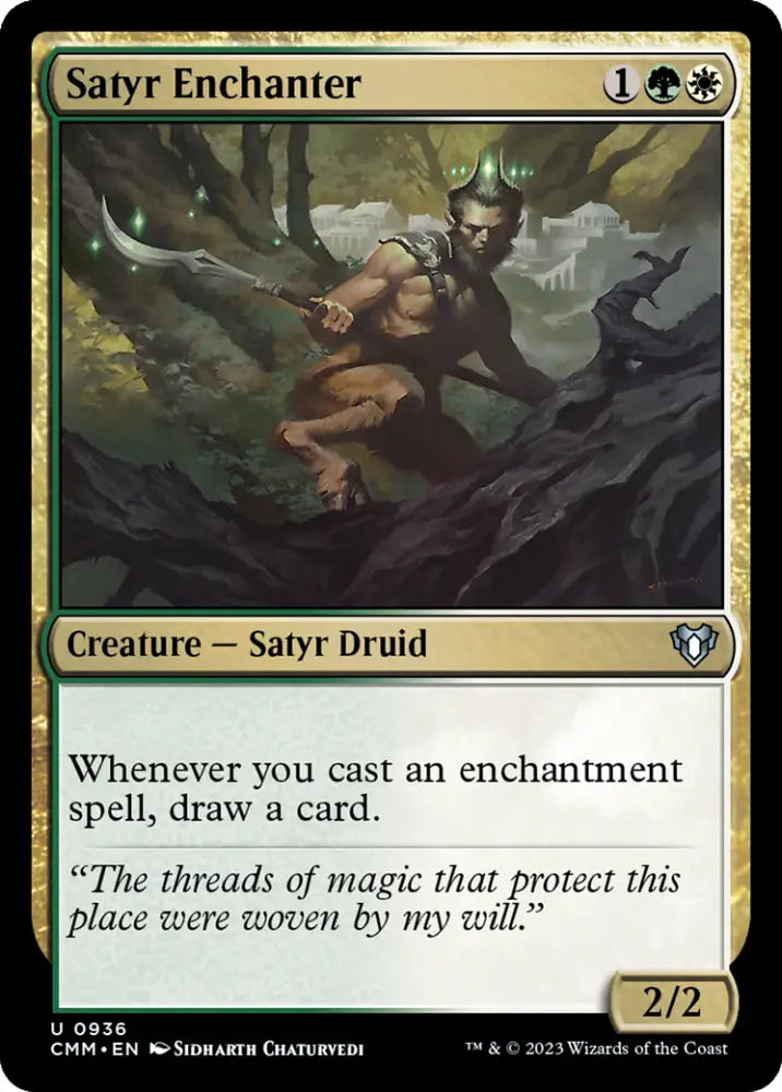 Satyr Enchanter [Commander Masters] - MTG Single
