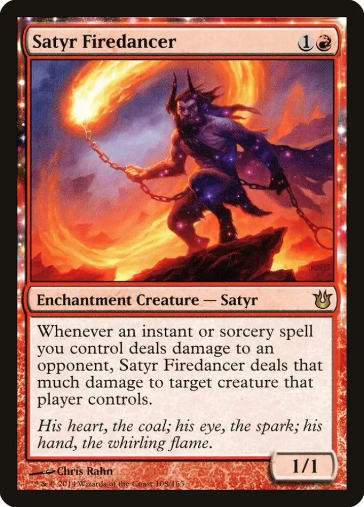 Satyr Firedancer [Born of the Gods] - MTG Single