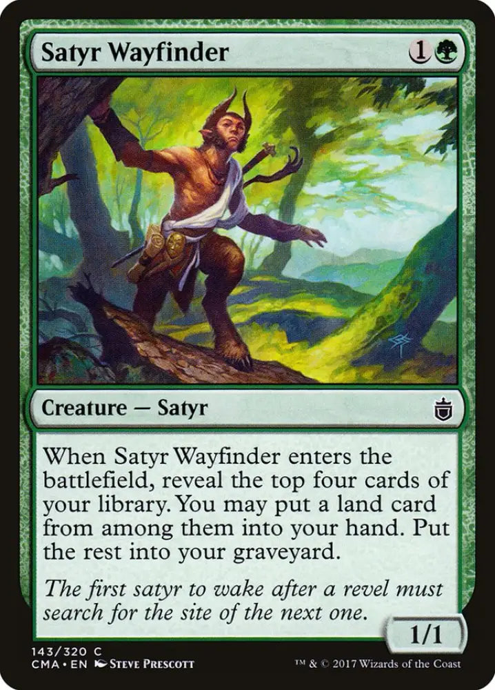 Satyr Wayfinder [Commander Anthology] - MTG Single