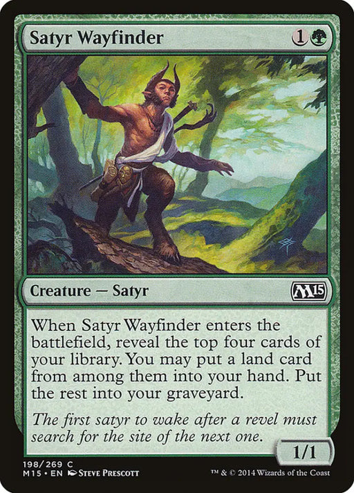 Satyr Wayfinder [Magic 2015] - MTG Single