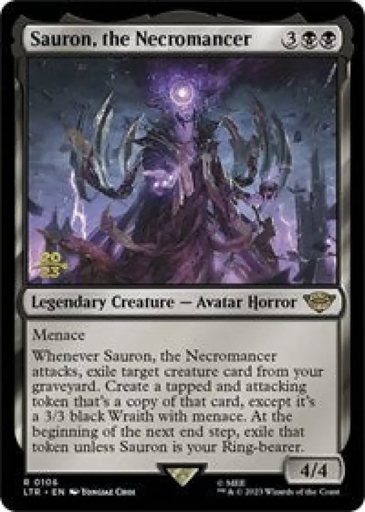 Sauron, the Necromancer (106) [Prerelease Cards]