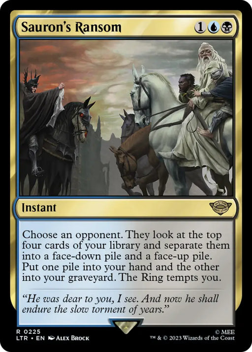 Sauron’s Ransom [The Lord of the Rings: Tales of Middle-Earth] - MTG Single