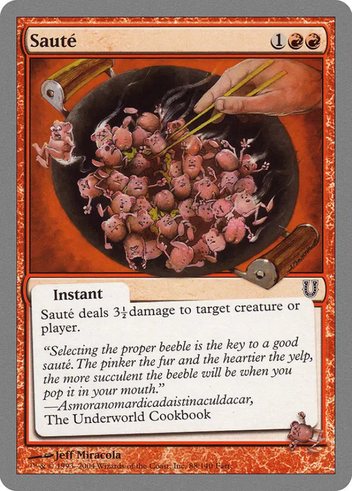 Saute [Unhinged] - MTG Single