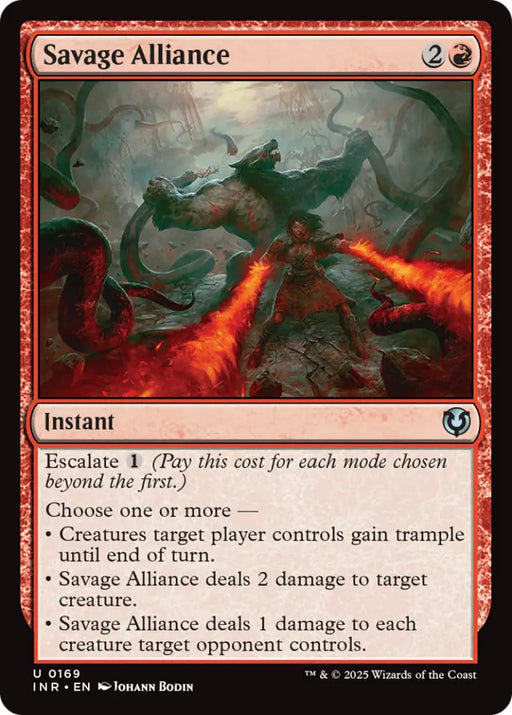 Savage Alliance [Innistrad Remastered] - MTG Single
