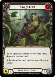 Savage Feast (Red) [Welcome to Rathe Unlimited] Unlimited Normal - Flesh And Blood Single