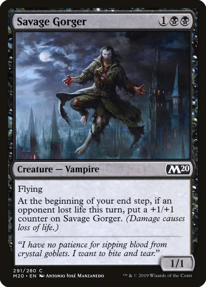 Savage Gorger [Core Set 2020] - MTG Single