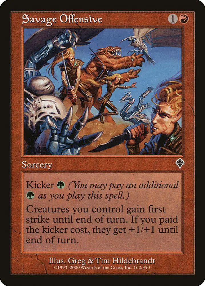 Savage Offensive [Invasion] - MTG Single