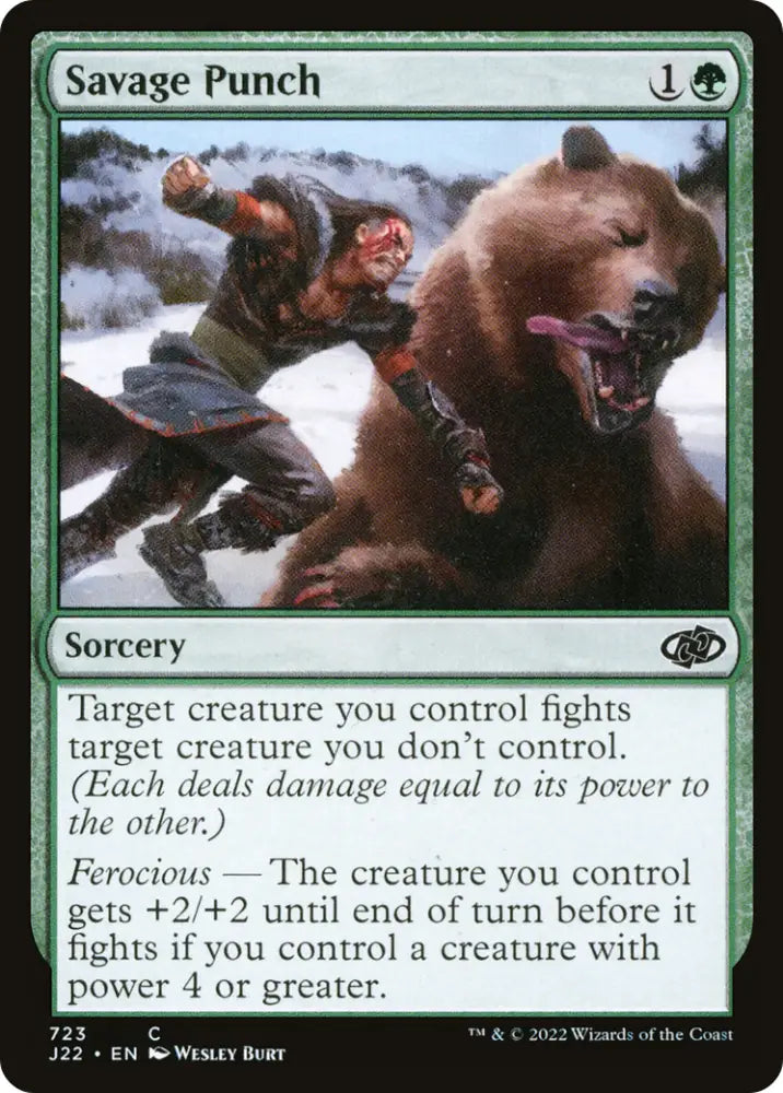 Savage Punch [Jumpstart 2022] - MTG Single