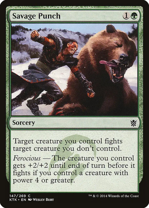 Savage Punch [Khans of Tarkir] - MTG Single