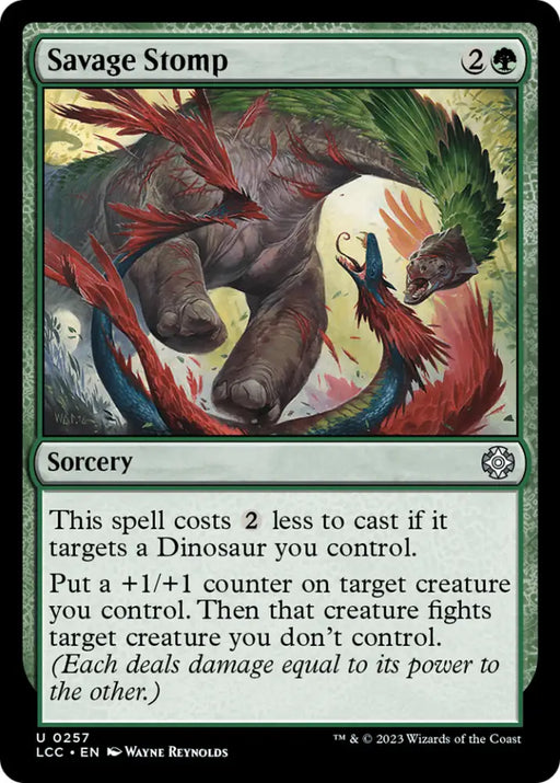 Savage Stomp [The Lost Caverns of Ixalan Commander] - MTG Single
