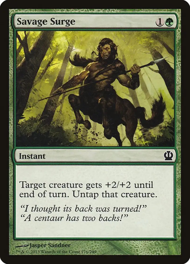 Savage Surge [Theros] - MTG Single
