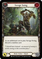 Savage Swing (Red) [Welcome to Rathe Unlimited] Unlimited Normal - Flesh And Blood Single