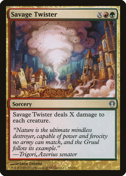 Savage Twister [Archenemy] - MTG Single