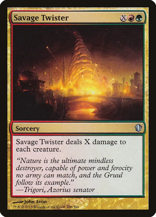 Savage Twister [Commander 2013] - MTG Single