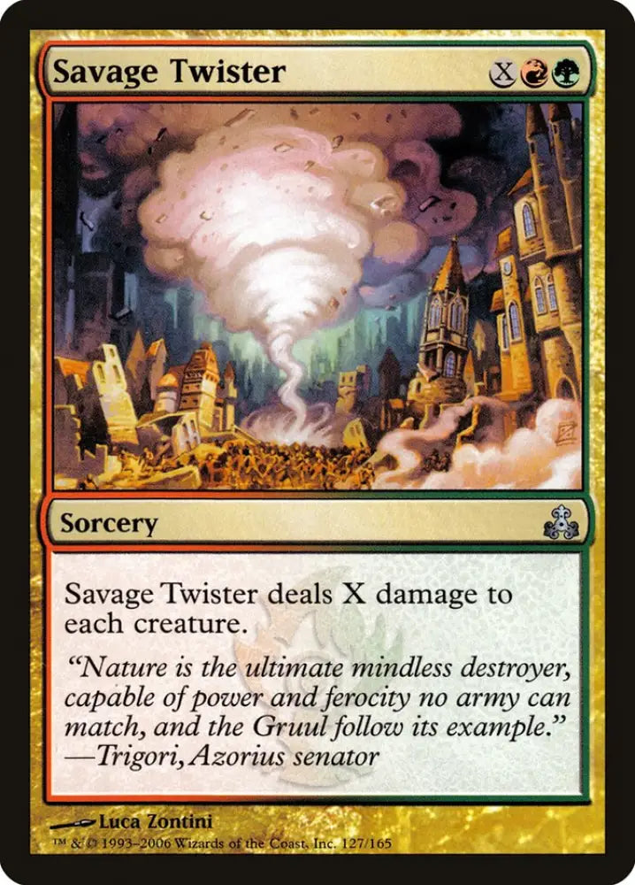 Savage Twister [Guildpact] - MTG Single