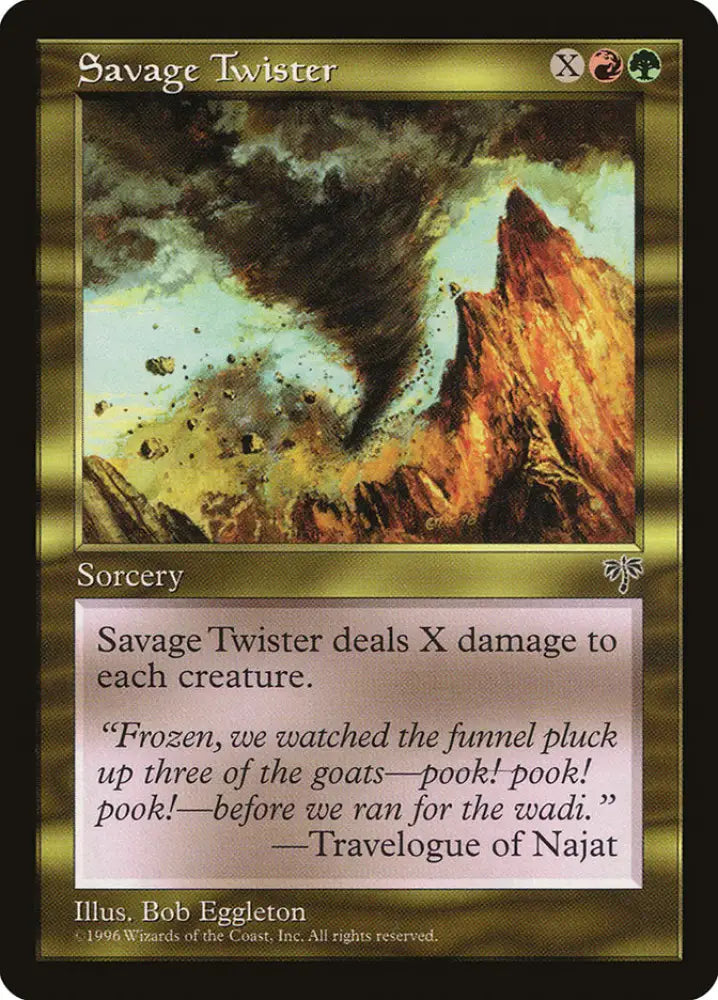 Savage Twister [Mirage] - MTG Single