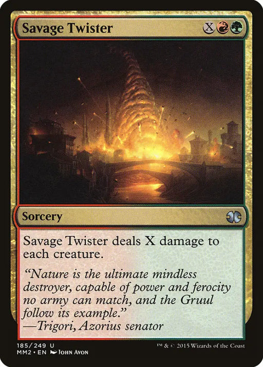 Savage Twister [Modern Masters 2015] - MTG Single