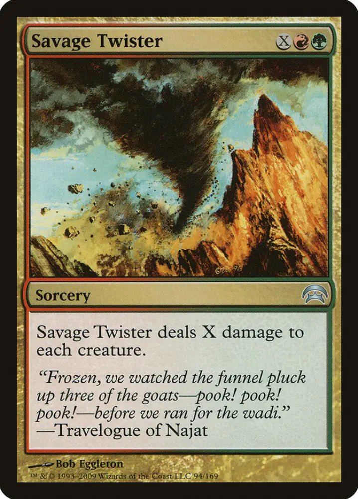 Savage Twister [Planechase] - MTG Single