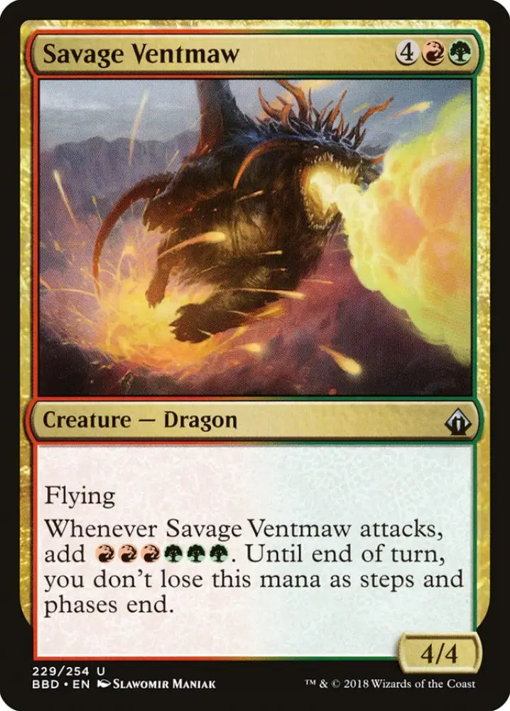 Savage Ventmaw [Battlebond] - MTG Single