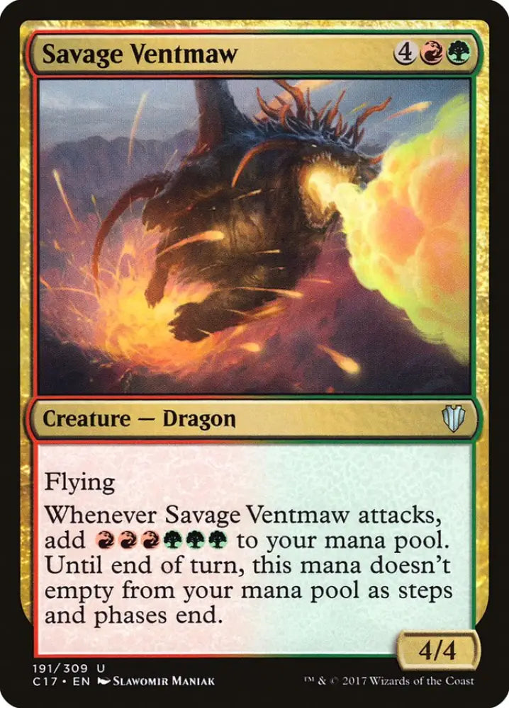 Savage Ventmaw [Commander 2017] - MTG Single
