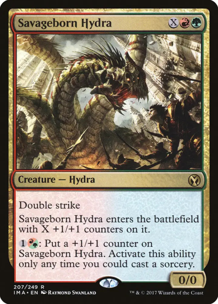 Savageborn Hydra [Iconic Masters] - MTG Single