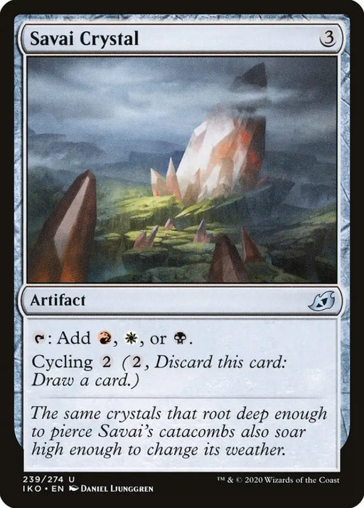 Savai Crystal [Ikoria: Lair of Behemoths] - MTG Single