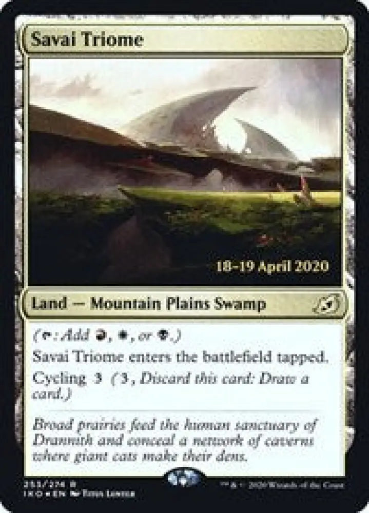 Savai Triome (253) [Prerelease Cards]