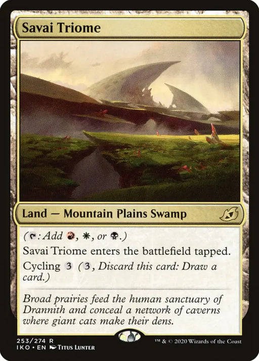 Savai Triome [Ikoria: Lair of Behemoths] - MTG Single