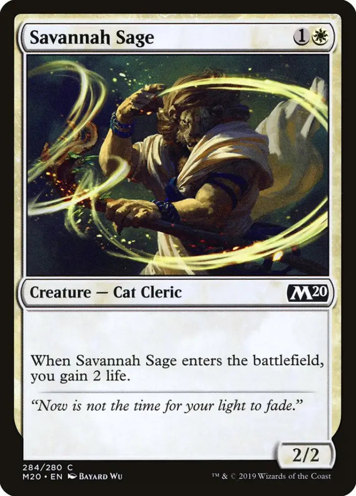 Savannah Sage [Core Set 2020] - MTG Single