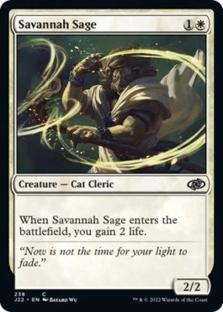 Savannah Sage [Jumpstart 2022] - MTG Single