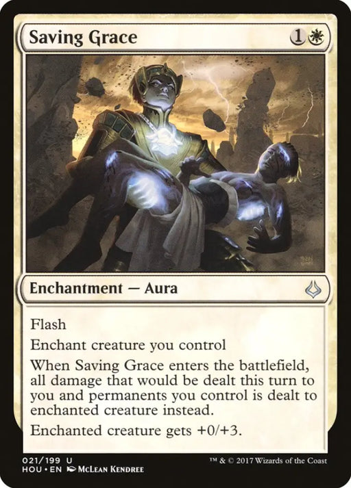 Saving Grace [Hour of Devastation] - MTG Single