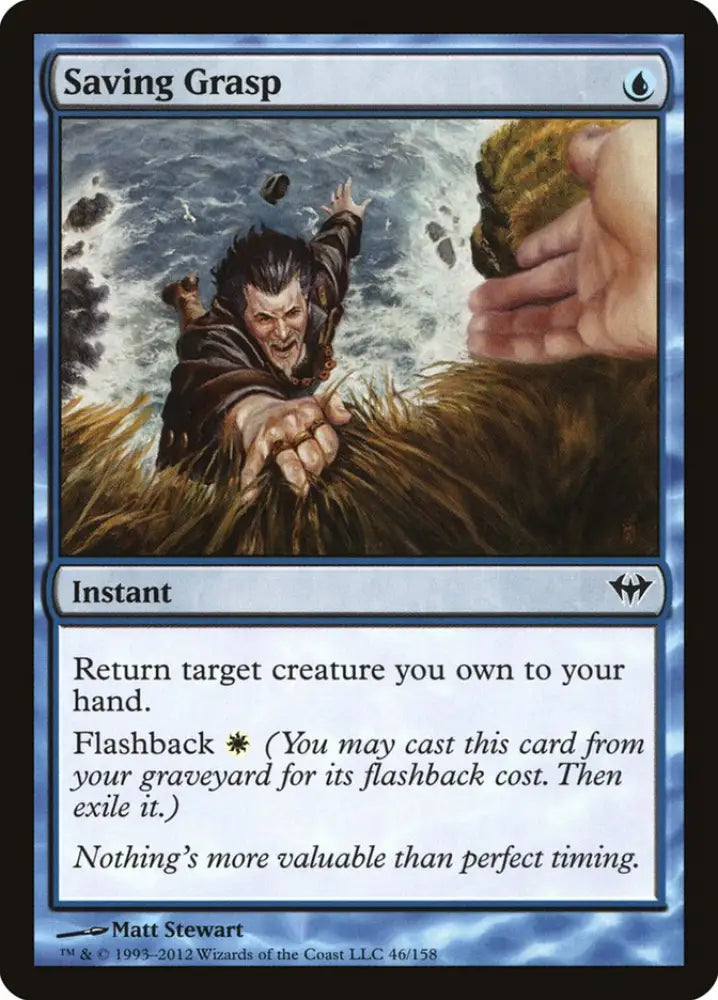 Saving Grasp [Dark Ascension] - MTG Single
