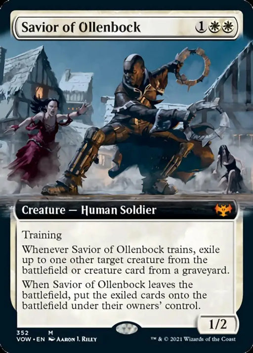 Savior of Ollenbock (Extended Art) [Innistrad: Crimson Vow] - MTG Single