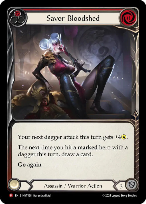 Savor Bloodshed [The Hunted] - Flesh And Blood Single