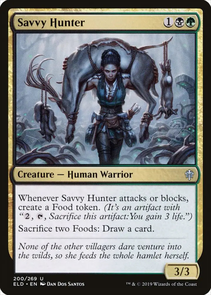 Savvy Hunter [Throne of Eldraine] - MTG Single