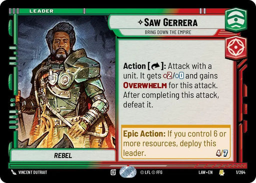 Saw Gerrera - Bring Down the Empire (1/264) [A Lawless Time]