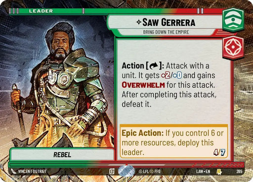 Saw Gerrera - Bring Down the Empire (Hyperspace) (265) [A Lawless Time]