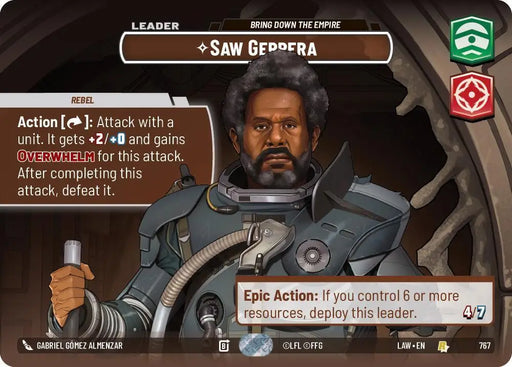 Saw Gerrera - Bring Down the Empire (Showcase) (767) [A Lawless Time]