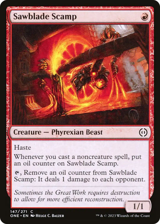 Sawblade Scamp [Phyrexia: All Will Be One] - MTG Single