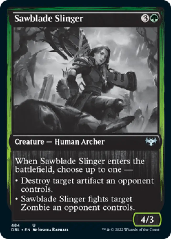 Sawblade Slinger [Innistrad: Double Feature] - MTG Single